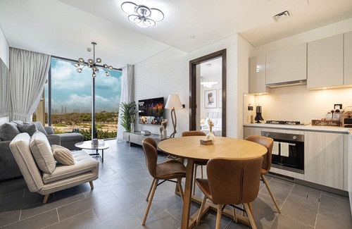 Nad Al Sheba Apartment | Moon Stays | Opulent 2BR Stay | Sobha Hartland