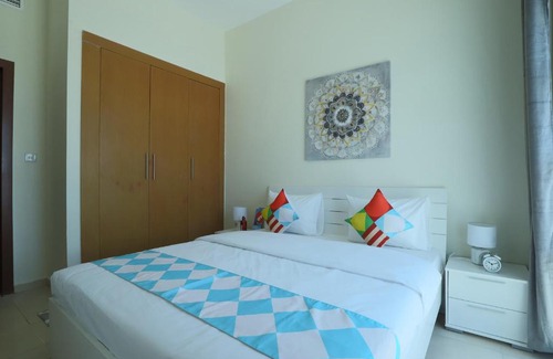Dubai Production City Apartment | OYO 318 Home Qasr Sabah 3