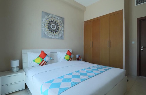 Dubai Production City Apartment | OYO Home 256 1BHK Qasr Sabah 3 IMPZ