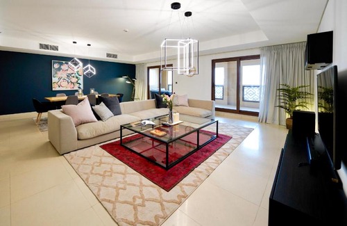 Palm Jumeirah Apartment | Private Beach, Resort Living Kingdom of Sheba