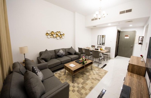 Jumeirah Village Circle Apartment | Rose Dream - Two Bedroom Furnished Apartment, Jumeirah Village Circle