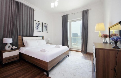 Business Bay Apartment | Signature Holiday Homes -Fully Furnished 2BHK in Mayfair Tower