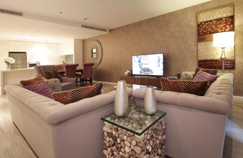 Jadaf Apartment | Signature Holiday Homes - Luxury 1 Bedroom Apartment D1 Tower Waterfront View