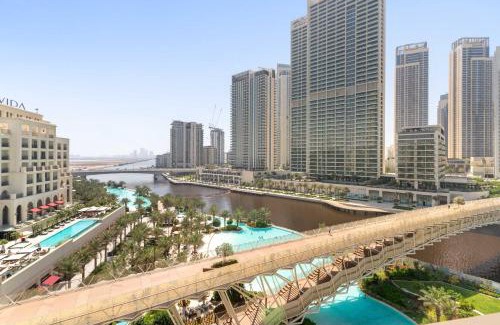 Dubai Apartment | Silkhaus Chic 1BR in Creek Beach Grove with Pool view