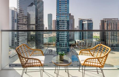 Downtown Dubai Apartment | Silkhaus elegant and Spacious 1BDR in Downtown near Business Bay