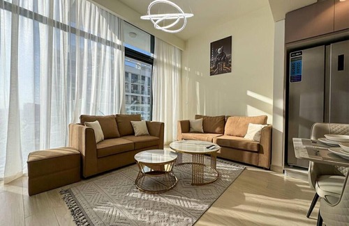Nad Al Sheba Apartment | Spacious 3BR in Azizi Riviera by Bespoke