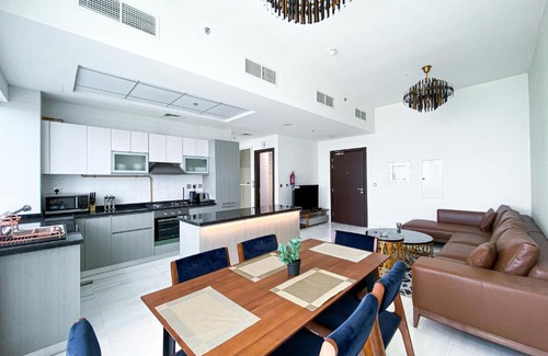 Business Bay Apartment | Spectacular 2BR- Burj Khalifa View-Business Bay