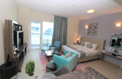 Dubai Sports City Apartment | Sports City Large Studio Cricket Tower
