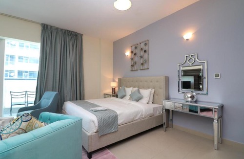 Dubai Sports City Apartment | Sports City Large Studio Cricket Tower