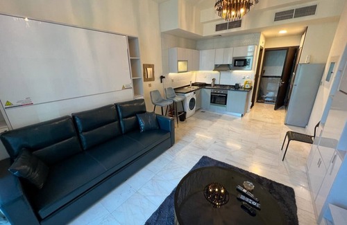 Business Bay Apartment | Super cozy and clean studio for you with Burj Khalifa view