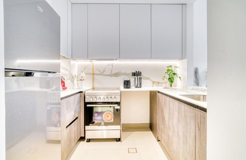 Barsha Heights Apartment | Trendy 1bed with pool, gym and yoga.