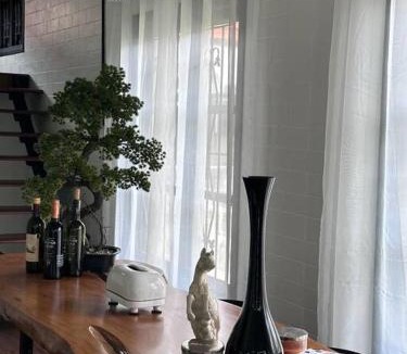Rayong House | บ้านสมดุลมิตร Hidden Private White Brick House Rayong