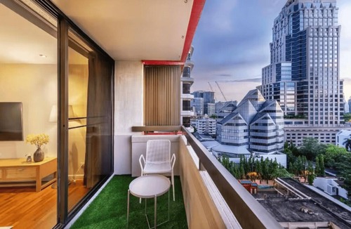 Silom Condo | 2 BR Lumpini/City View/Monthly