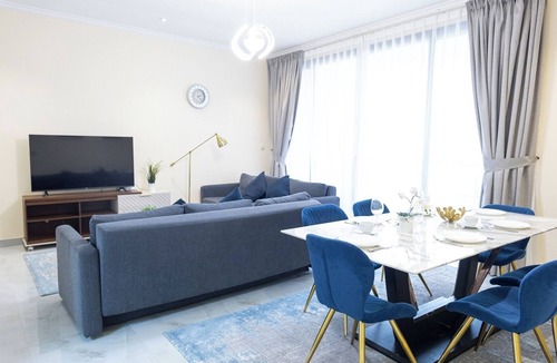 Al Sufouh 2 Apartment | 2 BR on JBR Beachside, beach 2 min,partal Sea View