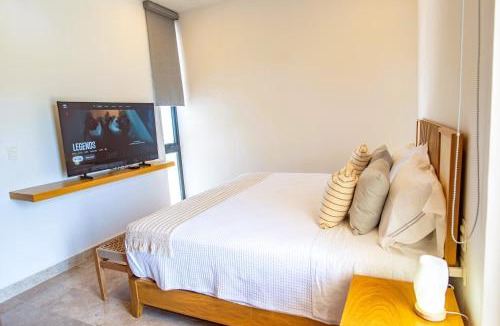 Telchac Puerto Apartment | 2BR beach Condo with 5 stars amenities in Telchac
