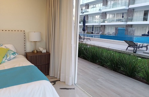 Nuevo Vallarta Condo | 2BR Exclusive Private Pool Canal view y Beach