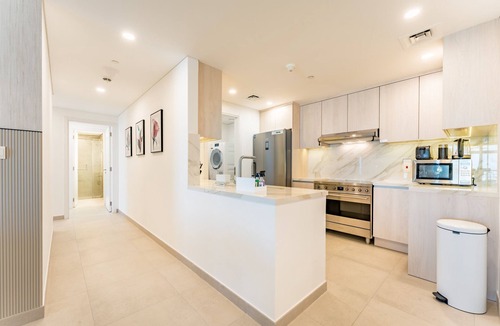 Umm Suqeim 3 Apartment | 2BR with Balcony Overlooking Burj Al Arab, Exclusive Amenities & Steps from Iconic Landmark