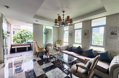 Bang Na Condo | 3-bedroom condo in fantastic location with AC, fitness room. Enjoy