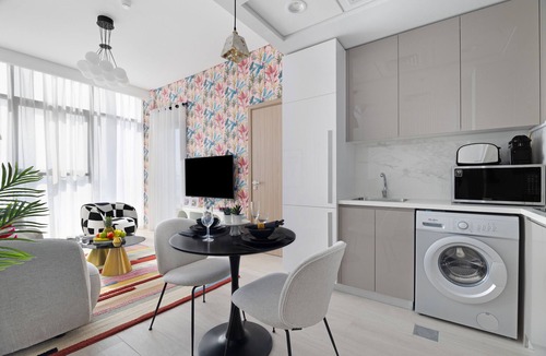 Dubai Apartment | Aesthetic 1BR Apt with City View