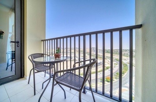 Dubai Production City Apartment | Alluring 2BR w/Assistant’s Room at Mesk 1 Midtown Dubai Production City by Deluxe Holiday Homes
