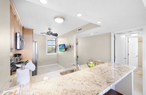 Marco Island Condo | Alluring Beachfront Condo | Pool & View of Lagoon