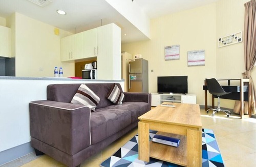 Al Sufouh 2 Apartment | ALY - Bright furnished studio near metro in Tecom