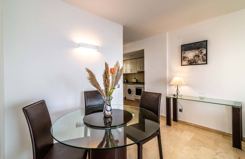 Marbella Seafront Promenade Apartment | Apartment 'Edificio Caesar Imperator' with Sea View, Pool, Wi-Fi & Garden