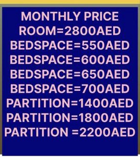 Bur Dubai Hostel | B.S Hostel DUBAI