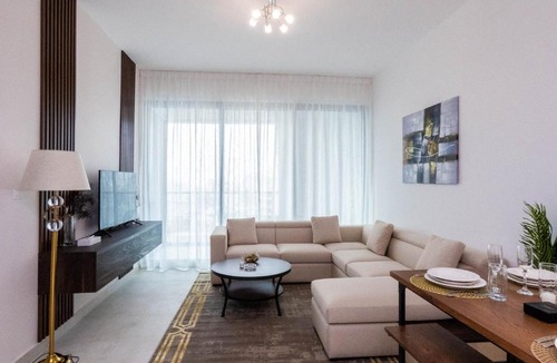Al Barsha 1 Apartment | Baytik- Stylish 1BR Apartment Al Barsha