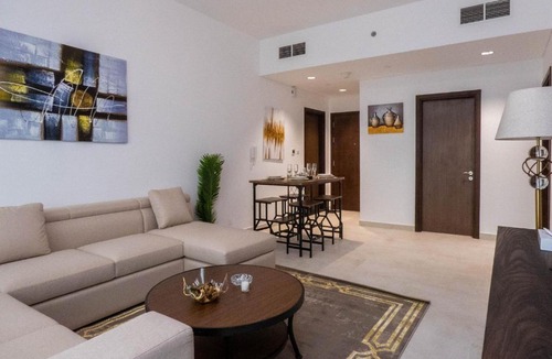 Al Barsha 1 Apartment | Baytik- Stylish 1BR Apartment Al Barsha
