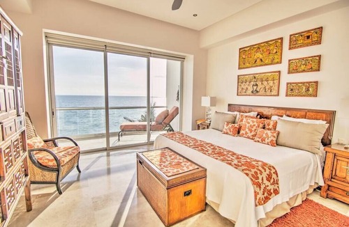 Bucerias Condo | Beachfront 2BR w Office & Panoramic Views: Nova105