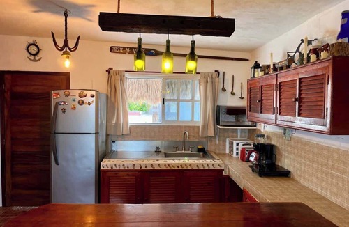 Chuburna Puerto House | Beachfront House with Terrace Bar - All inclusive