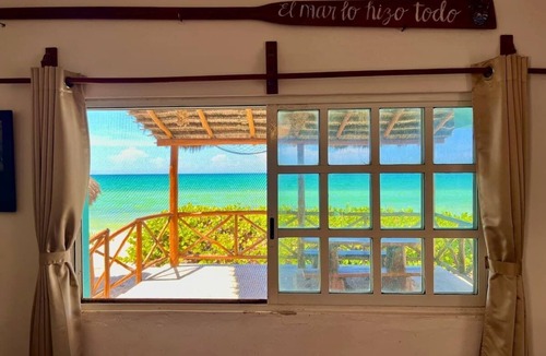 Chuburna Puerto House | Beachfront House with Terrace Bar - All inclusive