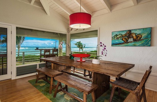 Hanalei House | Beachfront Tropical Dream House! TVNC#4299