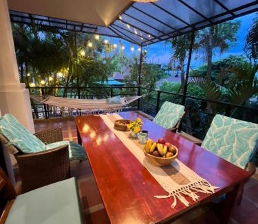 Choeng Mon Villa | Beautiful garden 3 bedroom villa close to beach