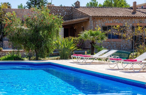 Son Servera House | Beautiful Holiday Home “Finca Galardo” with Mountain View