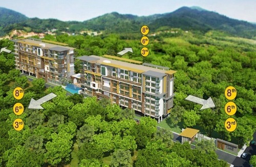 Kathu Condo | Best Value - 4 person 1 bedroom 2 bed Kathu Condo w/Swimming Pool & Gym