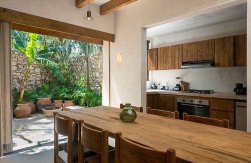 Tulum House | Boho-Chic 3BR Home | Private Rooftop Plunge Pool, Patio & Gated Communit