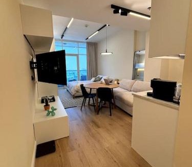 Jumeirah Village Triangle Apartment | Brand New Studio - Comfy & WFH