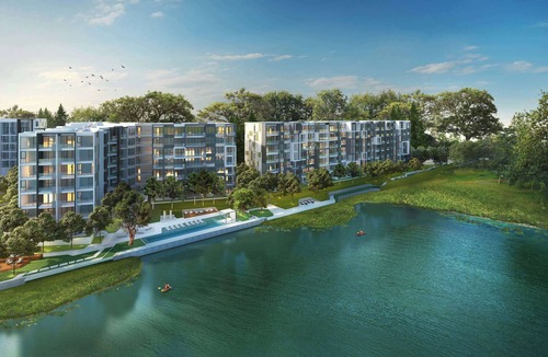 Bang Tao Condo | Cassia Residences 2BR C Lake side
