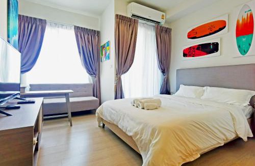 Ratchadaphisek Apartment | Chapter One Eco-Modern Suite (曼谷高端酒店公寓）
