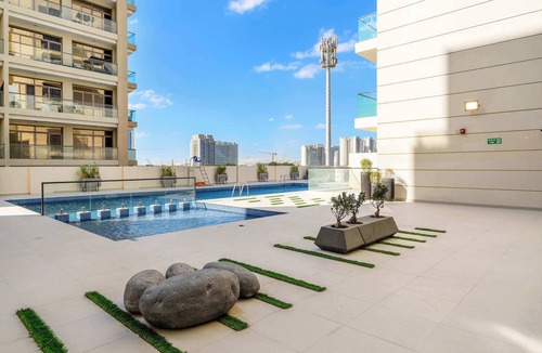 Dubai Apartment | Charming new studio with pool and gym in Al Furjan