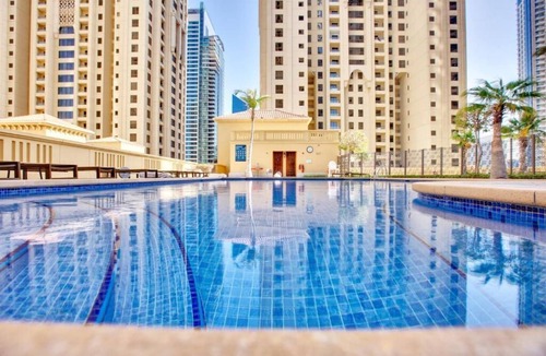 Al Sufouh 2 Apartment | Chic 2-bedroom apartment on the vibrant JBR BEACH with full seaview