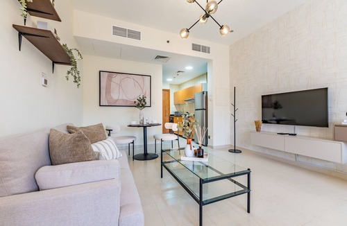 Jumeirah Village Apartment | City Views Studio Close to Attractions, Emirates Garden II Maple 2, JVC