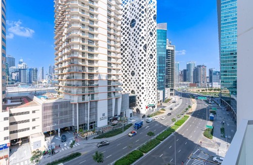 Business Bay Apartment | Comfortable Studio Stay with City Views
