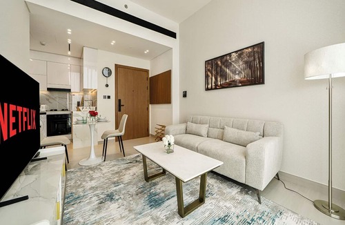 Dubai Apartment | Cozy 1-bedroom apartment Binghatti House JVC- Dubai