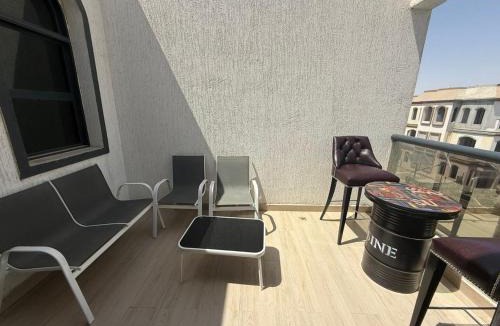 Ajman House | Cozy Peaceful Single Room with Balcony and Attached Washroom