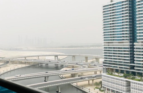 Downtown Dubai Apartment | Damac Voleo , stunning canal view Studio apartment , High floor