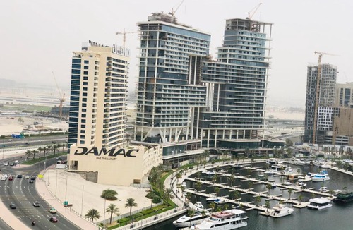 Downtown Dubai Apartment | Damac Voleo , stunning canal view Studio apartment , High floor