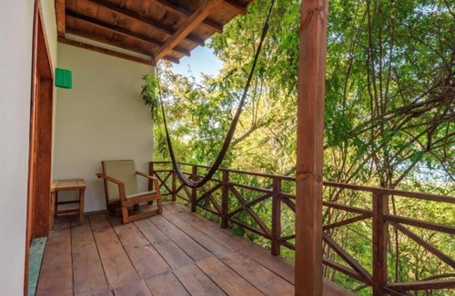 San Agustinillo House | Double room with balcony and sea view